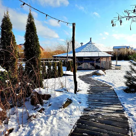 Egliskiu Oaze Sodyba Su Pirtimi Kubilu- Privatumas Garantuotas Vilnius Exterior photo